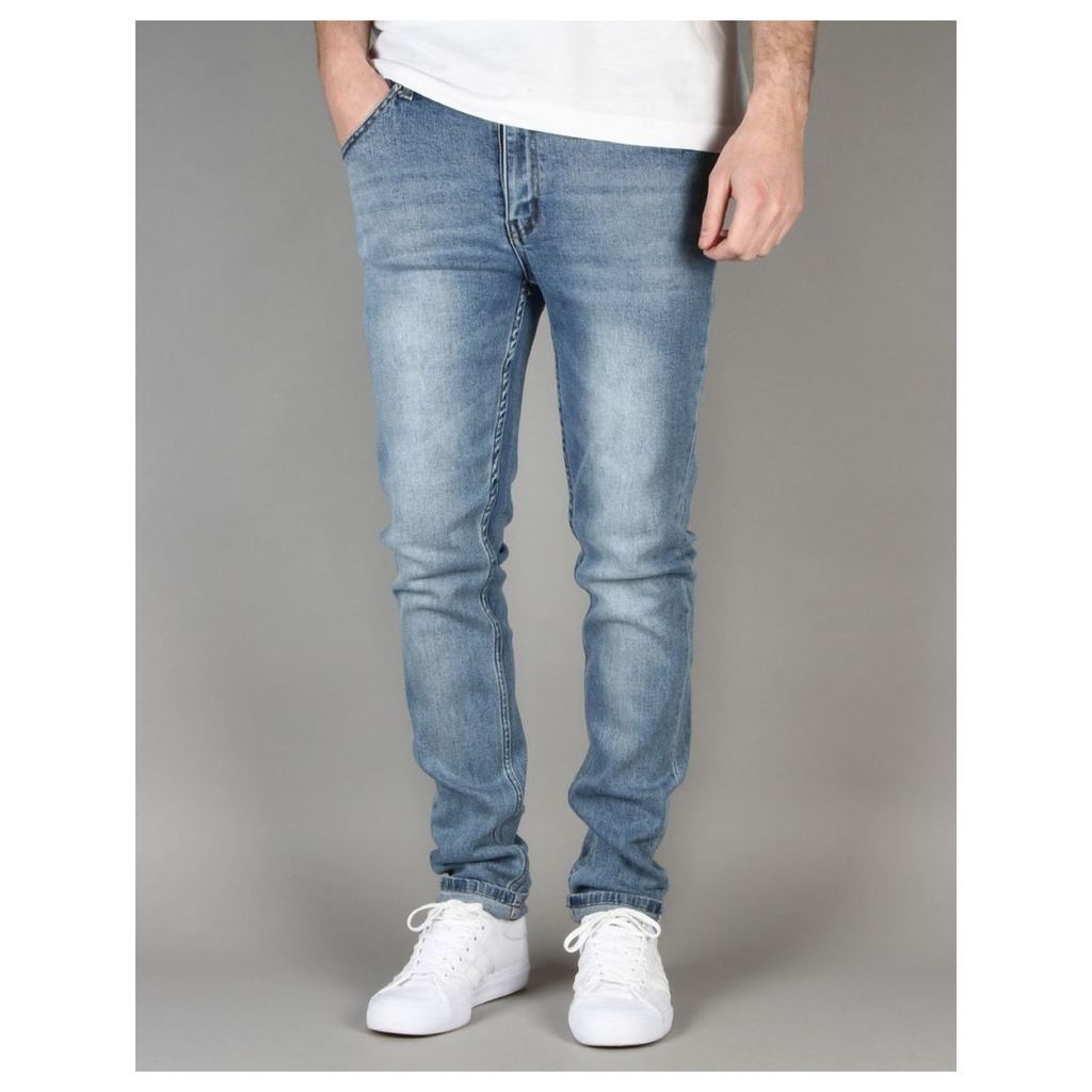 Cheap Monday Tight Skinny Jeans - Stonewash Blue (34)