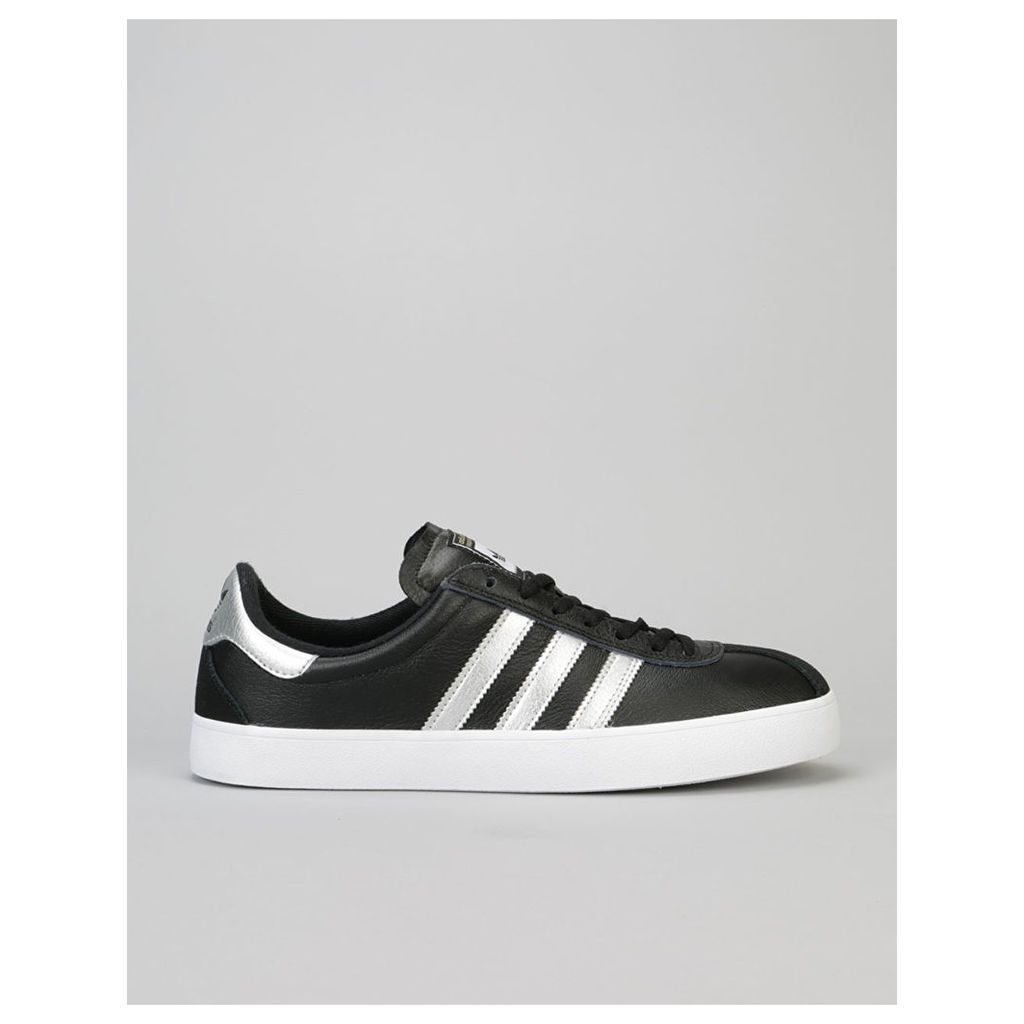 Adidas Skate ADV Skate Shoes - Core Black/Silver Metallic/White (UK 11)