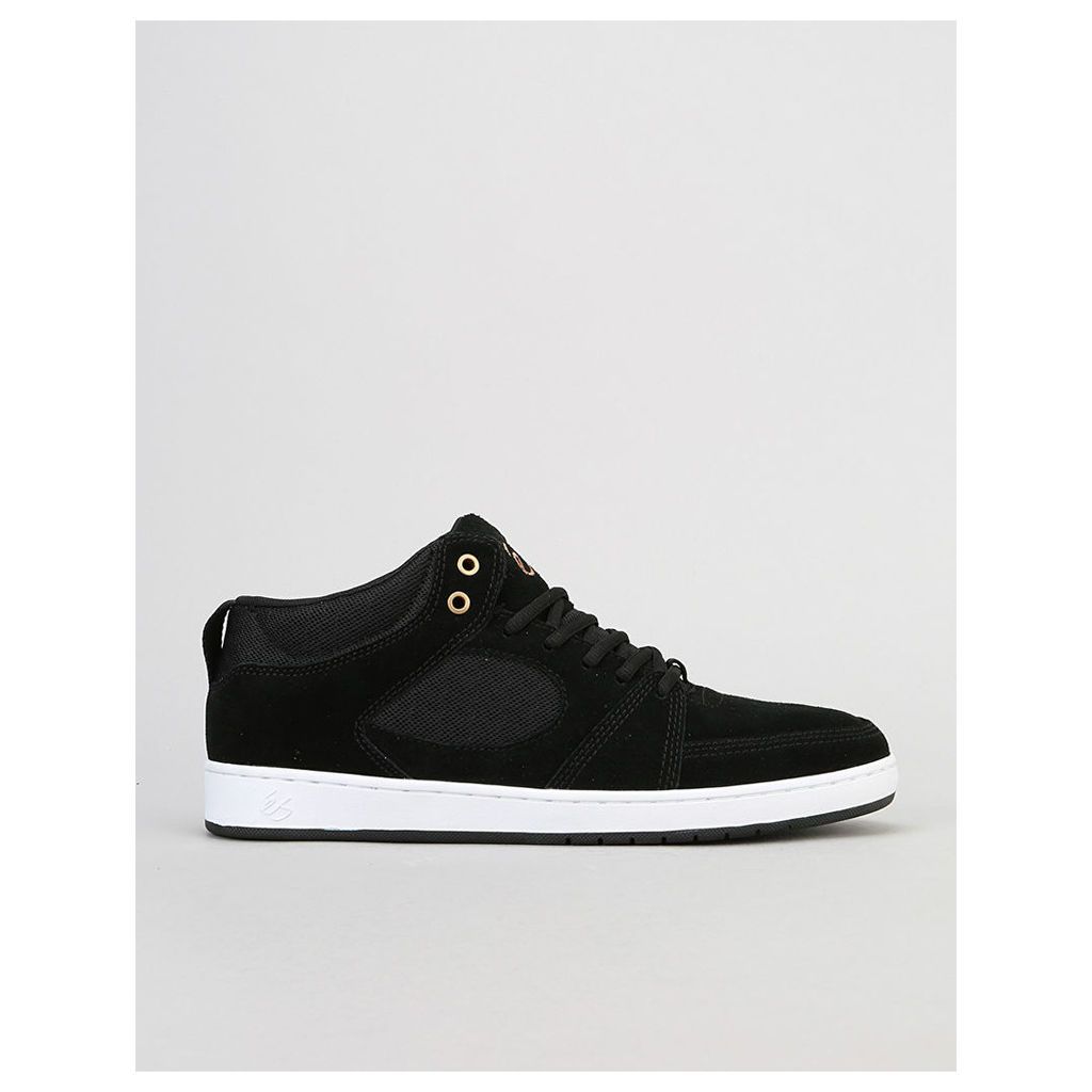 Ã©S Accel Slim Mid Skate Shoe - Black (UK 11)