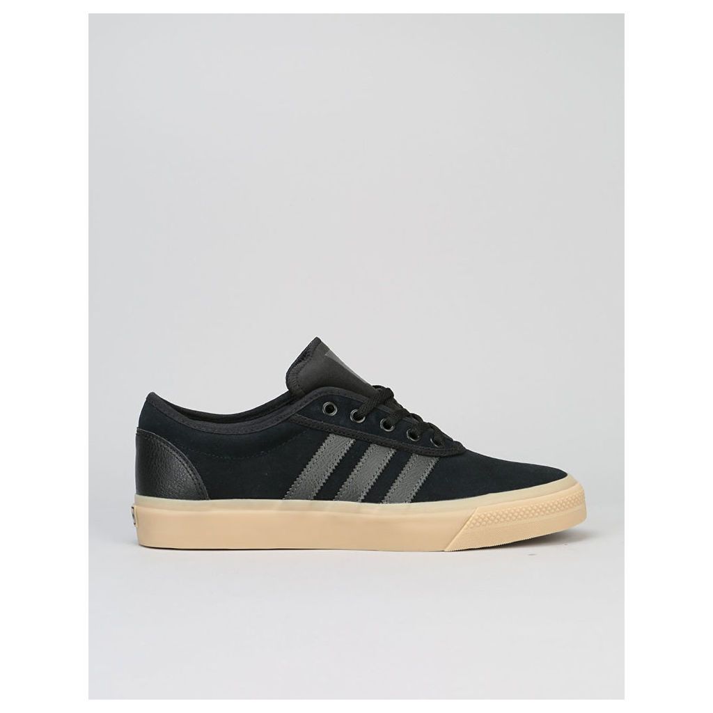 Adidas Adi-Ease Skate Shoes - Core Black/DGH Solid Grey/Gum (UK 8)