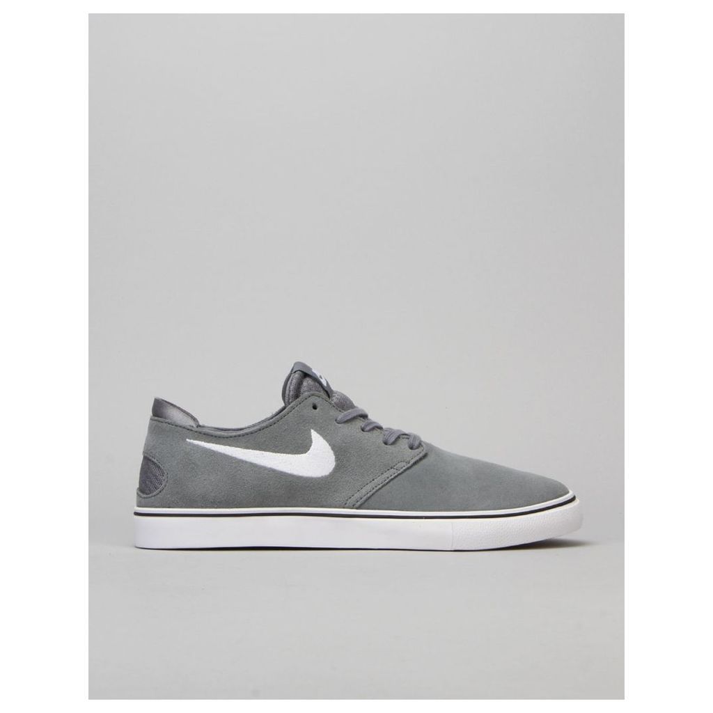 Nike SB Zoom Oneshot Skate Shoes - Grey/White/Brown (UK 7)