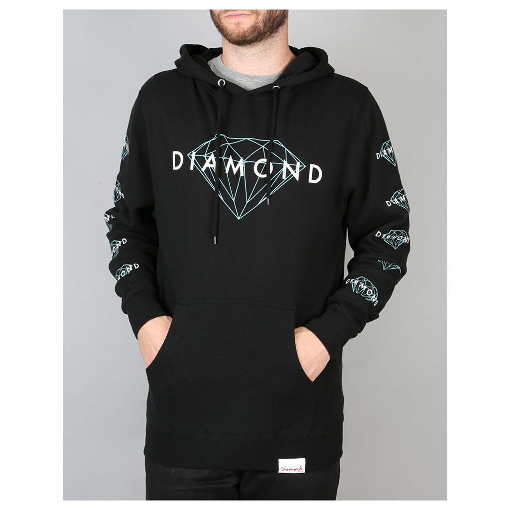 Diamond Supply Co. Brilliant Pullover Hoodie - Black (L)