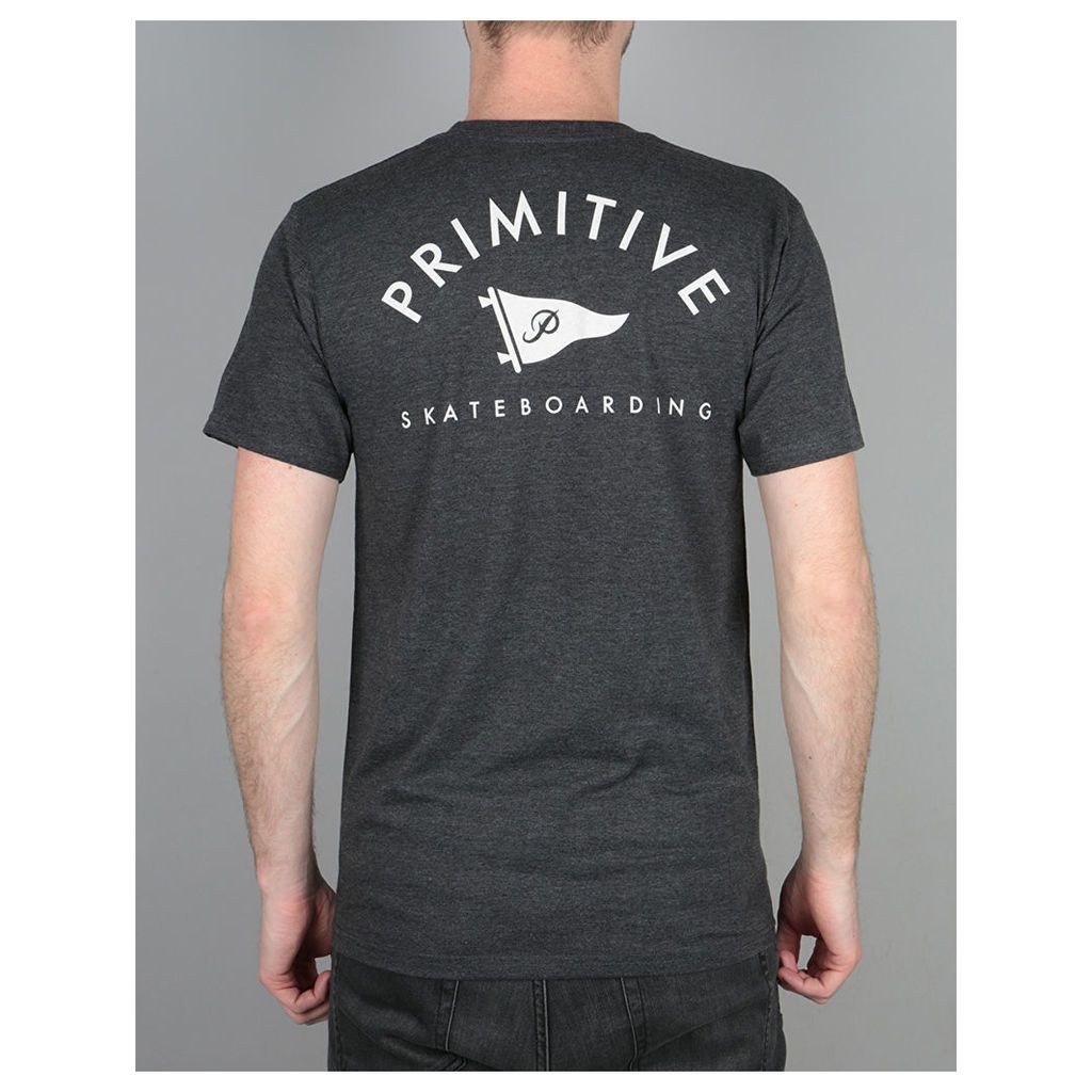 Primitive Arch Pennant T-Shirt - Black (L)