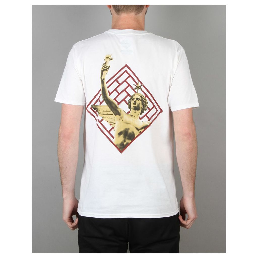 The National Skateboard Co. Bastille T-Shirt - White (S)