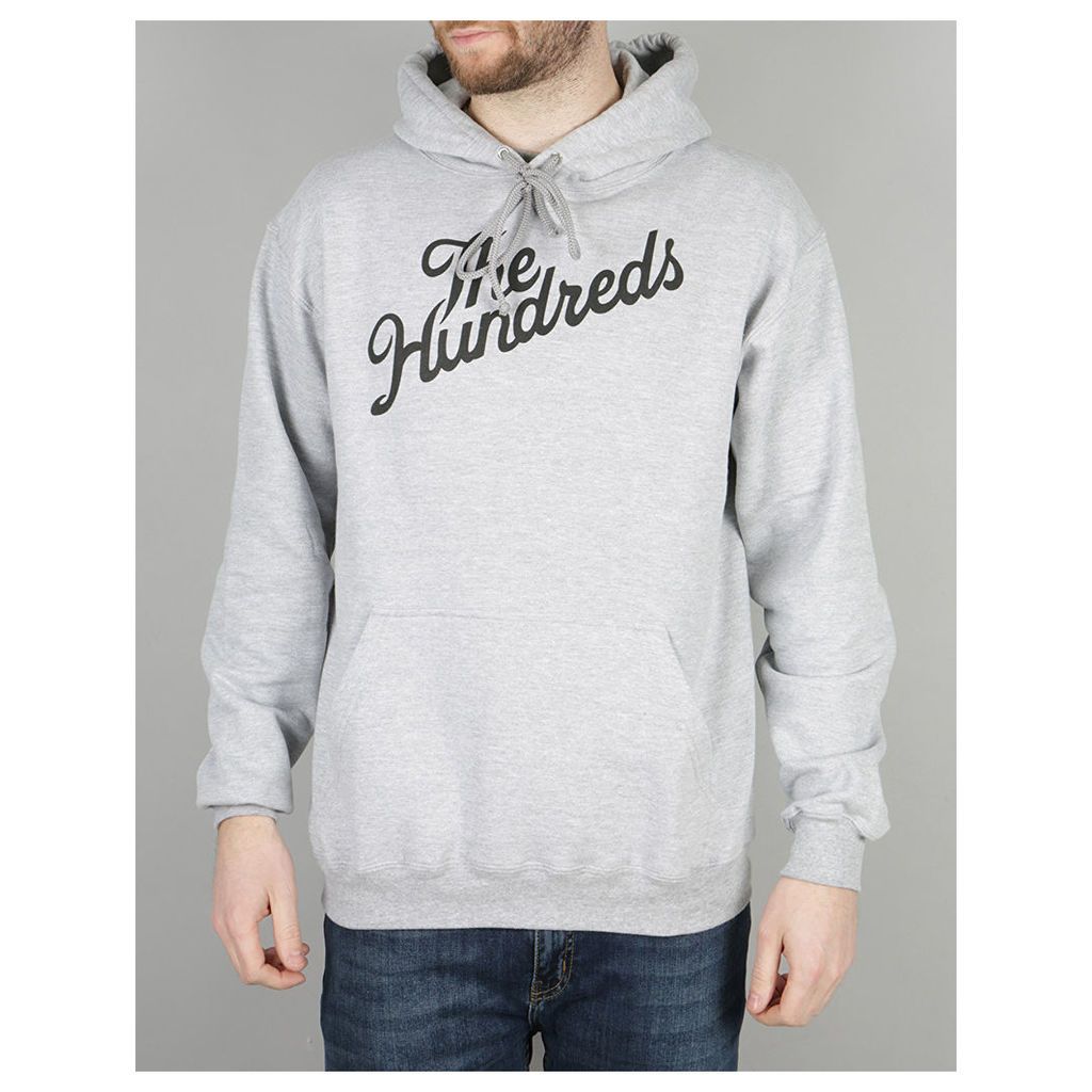 The Hundreds Forever Slant Pullover Hoodie - Athletic Heather (XL)