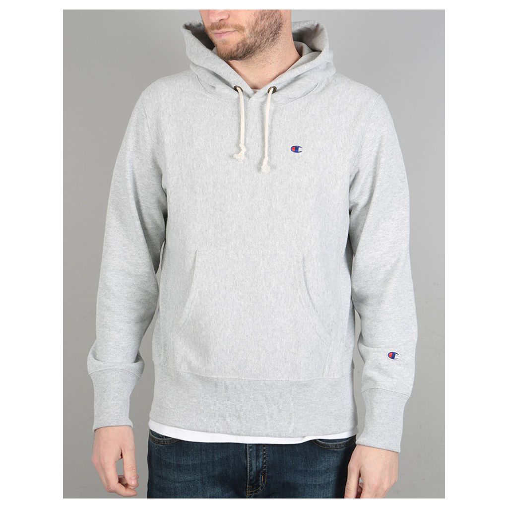Champion Basic Reverse Weave Terry Hooded Sweatshirt - LOXG (L)