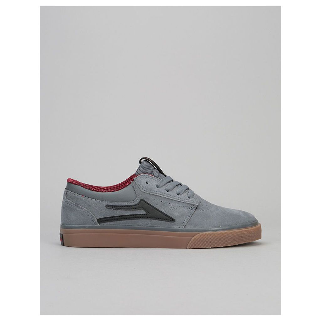 Lakai x Chocolate Griffin Skate Shoes - Grey/Gum Suede (UK 7.5)