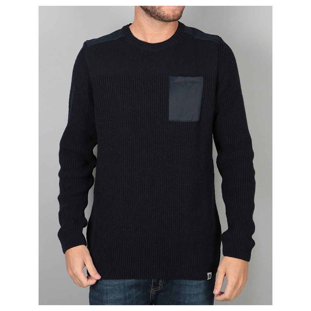 Element Coltin Knitted Sweatshirt - Eclipse Navy (L)
