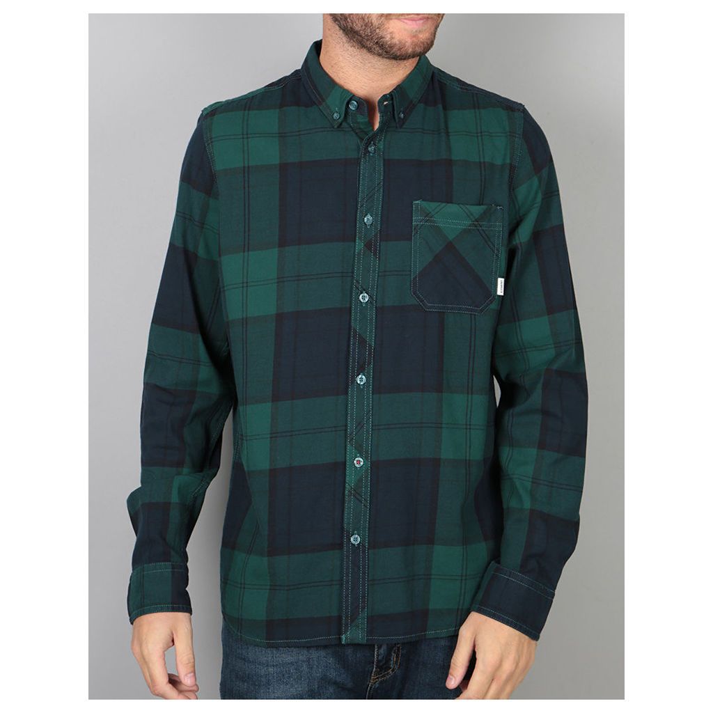 Element Buffalo L/S Shirt - Ponderosa Green (L)