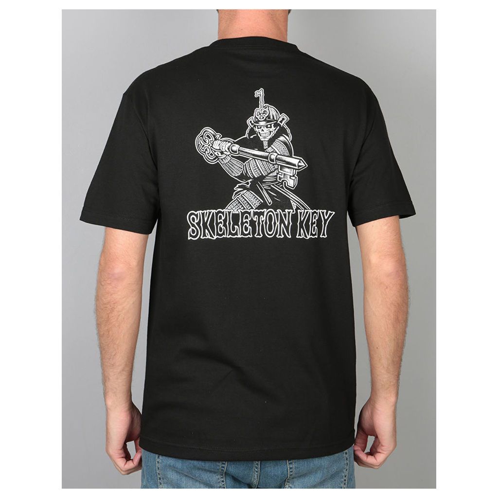 Skeleton Key Samurai T-Shirt - Black (L)
