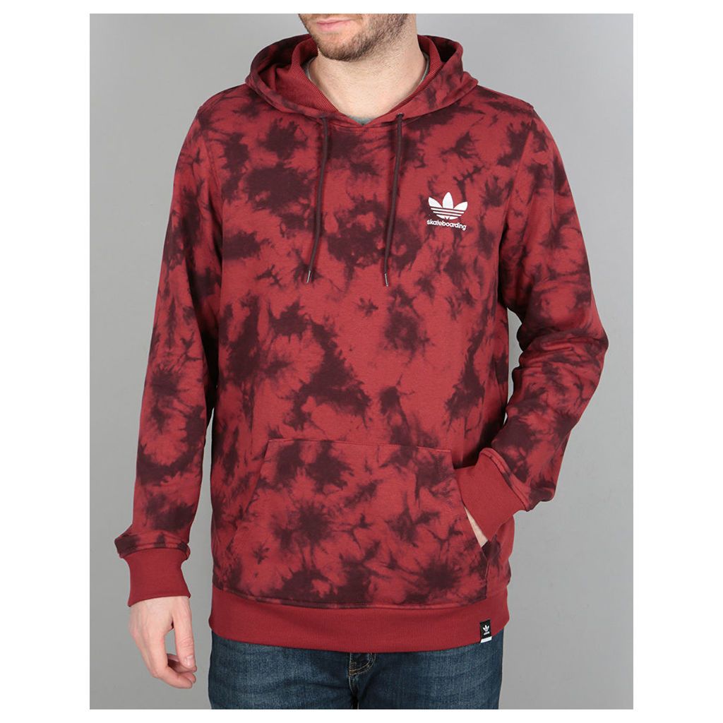 Adidas Clima Remix 3.0 Pullover Hoodie - Mystery Red/Night Red (X Small)
