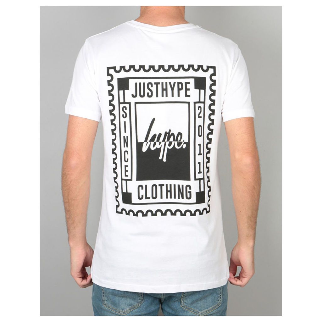Hype Stamp T-Shirt - White (X Small)