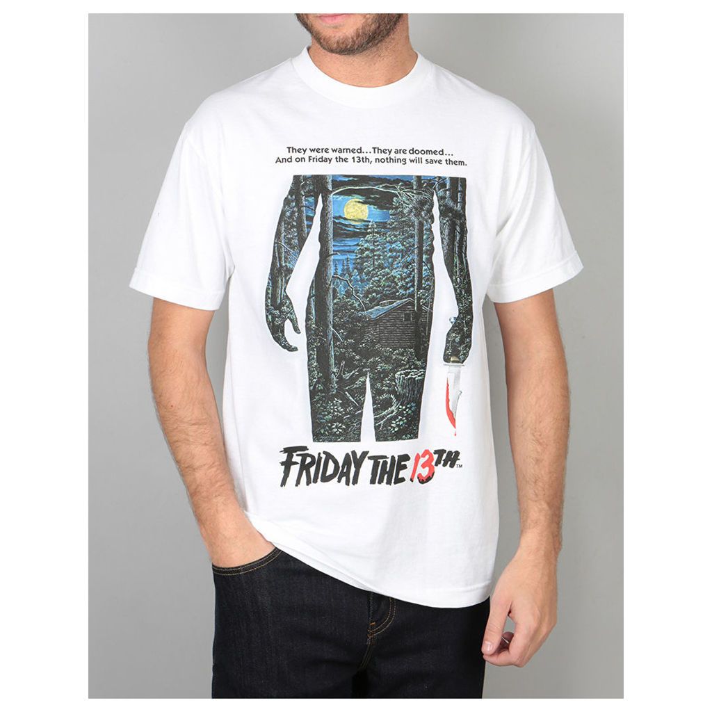 The Hundreds x Friday The 13th Poster T-Shirt - White (L)