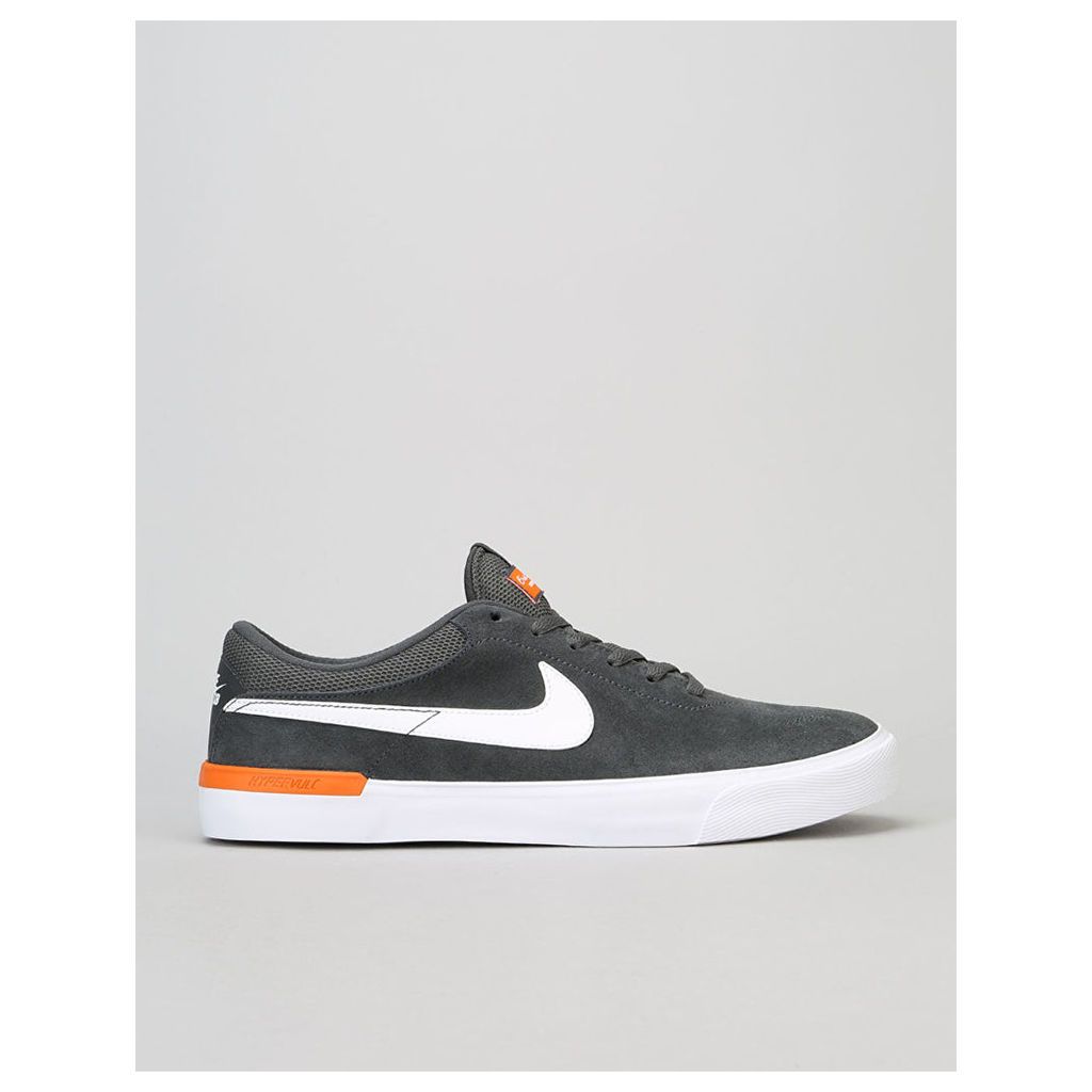 Nike SB Koston Hypervulc Skate Shoes - Anthracite/White-Clay Orange (UK 6)