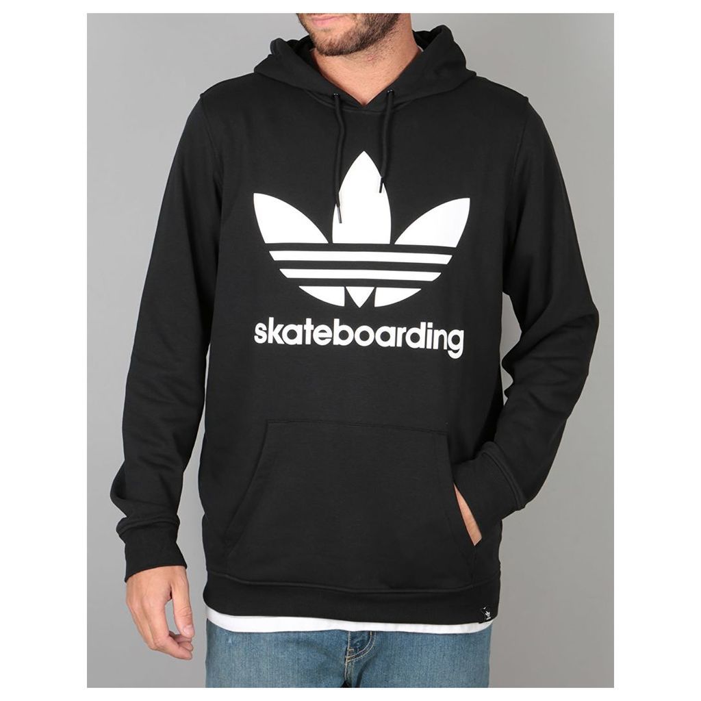 Adidas Clima 3.0 Pullover Hoodie - Black/White (S)