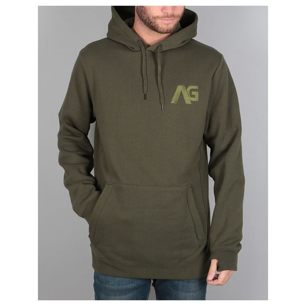 Analog Crux Pullover Hoodie - Forest Night (S)