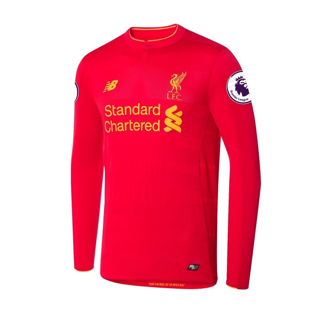 New Balance LFC Mens Firmino Home EPL Patch LS Jersey Men's 2016/17 Players' Home Kits MT63000211Y