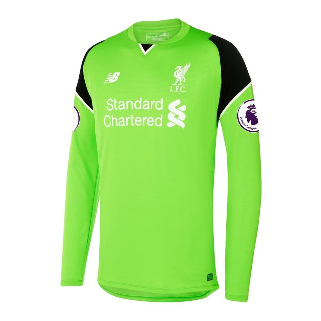 New Balance LFC Mens Mignolet Home EPL Patch GK LS Jersey Men's 2016/17 Players' Home Kits MT63000322Y