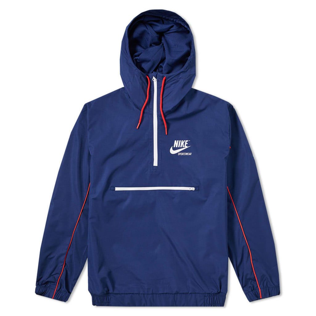 Nike Archive Hooded Jacket Binary Blue, Red & White