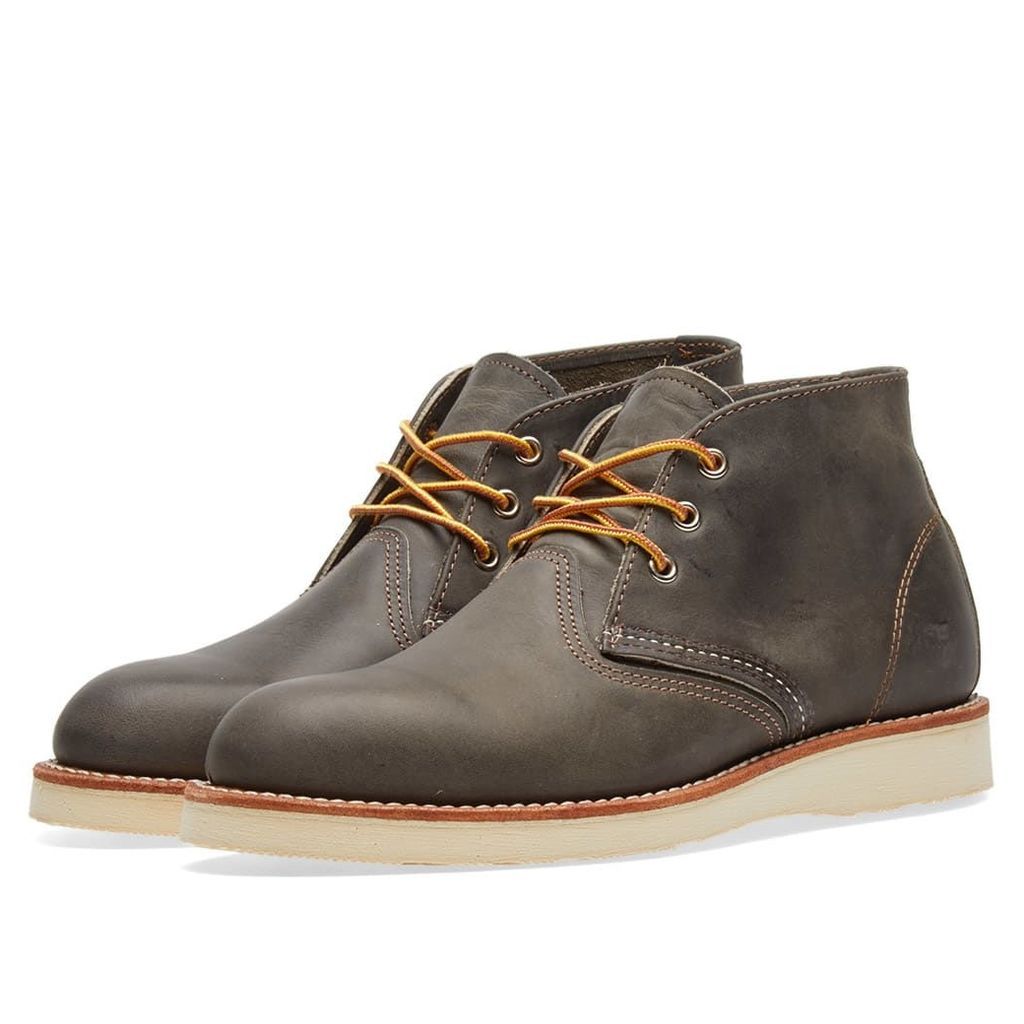 Red Wing 3150 Heritage Work Chukka Charcoal Rough & Tough