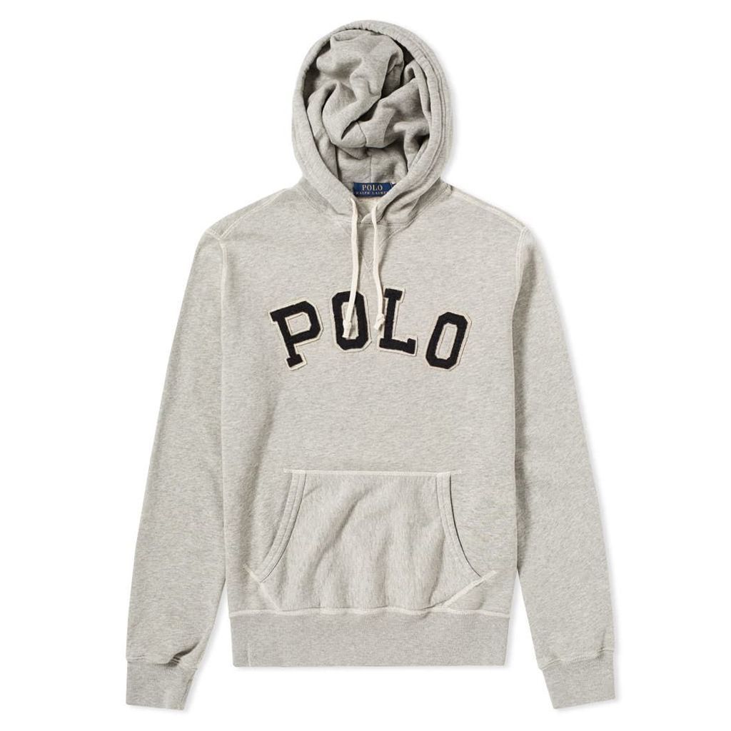 Polo Ralph Lauren Collegiate Popover Hoody Grey
