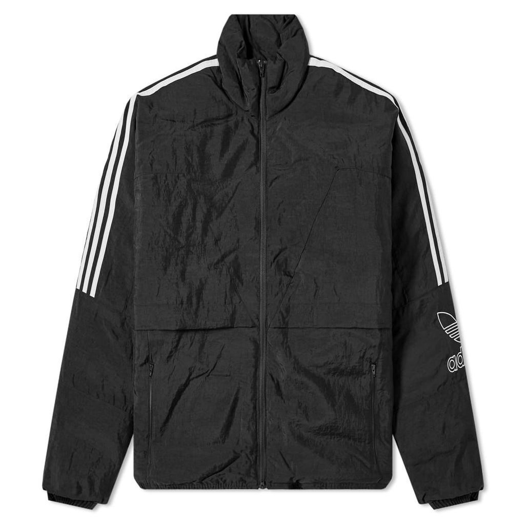 Adidas Outline Trefoil Jacket Black