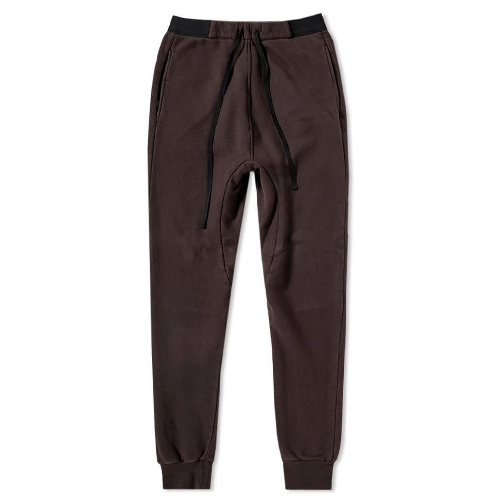 Unravel Project Low Rise Sweatpant Dark Brown