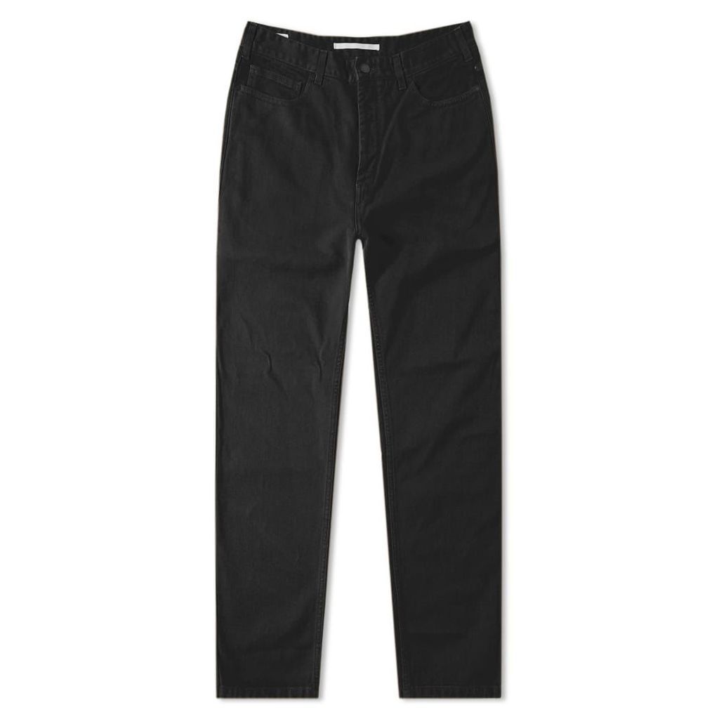 Norse Projects Edvard Twill 5 Pocket Pant Black