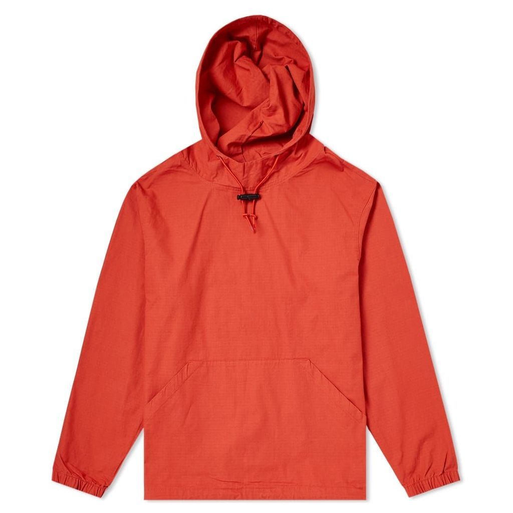 Stussy Ripstop Pullover Hoody Rust