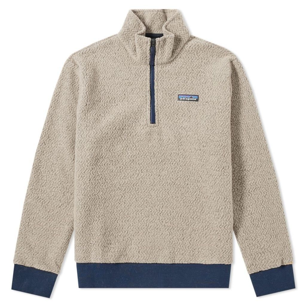 Patagonia Woolyester Pullover Fleece Oatmeal Heather