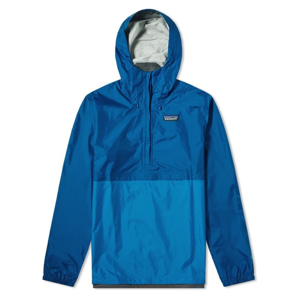 Patagonia Torrentshell Pullover Jacket Big Sur Blue