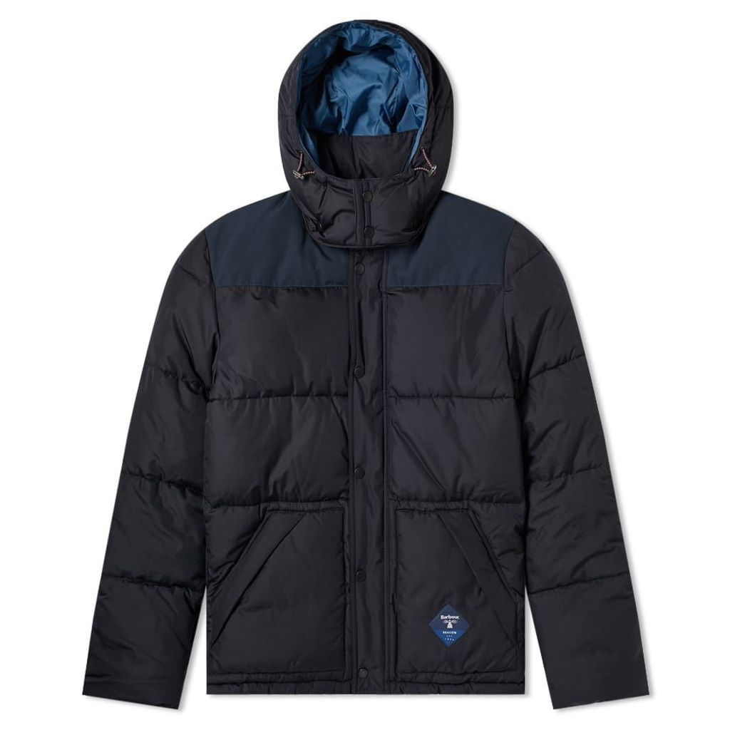 Barbour Mill Down Quilt Jacket Navy
