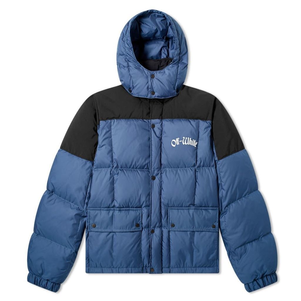 Off-White Ski Puffer Jacket Blue