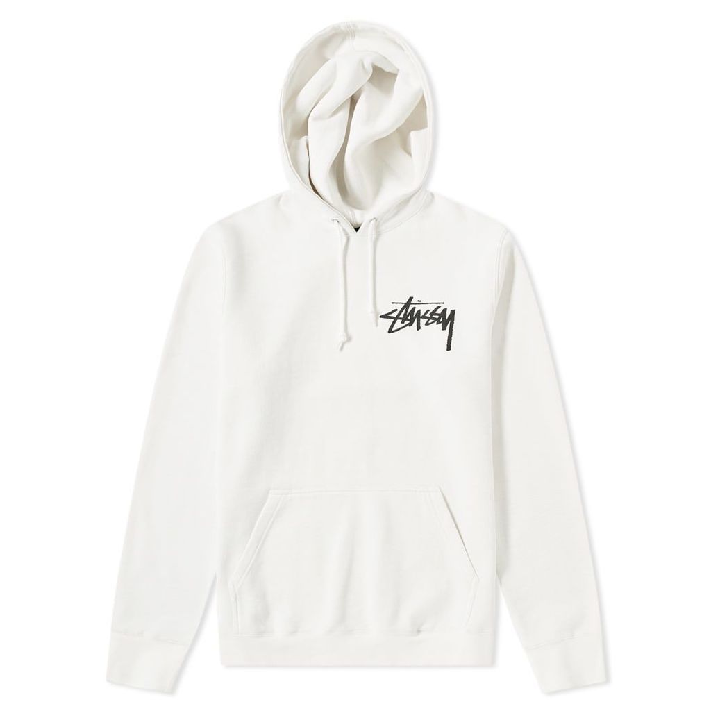 Stussy Stock Pigment Dyed Hoody Natural