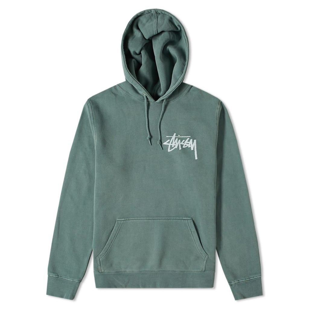 Stussy Stock Pigment Dyed Hoody Pine