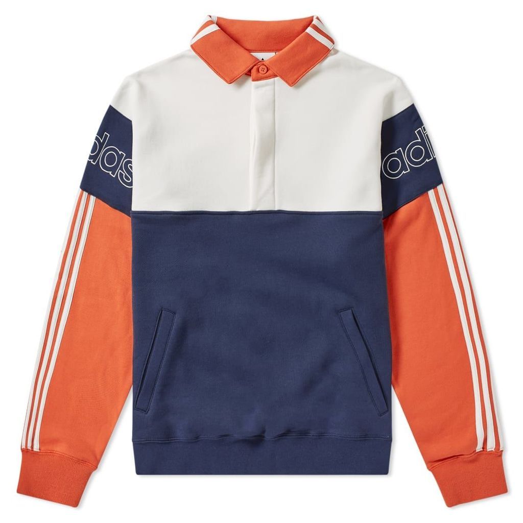 Adidas Rugby Sweat Collegiate Navy & Raw Amber