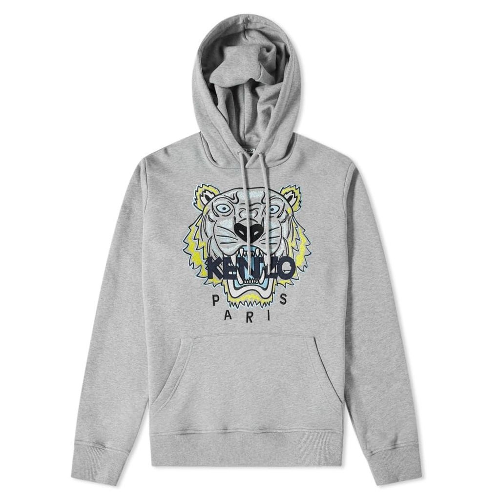 Kenzo Tiger Popover Hoody Pearl Grey