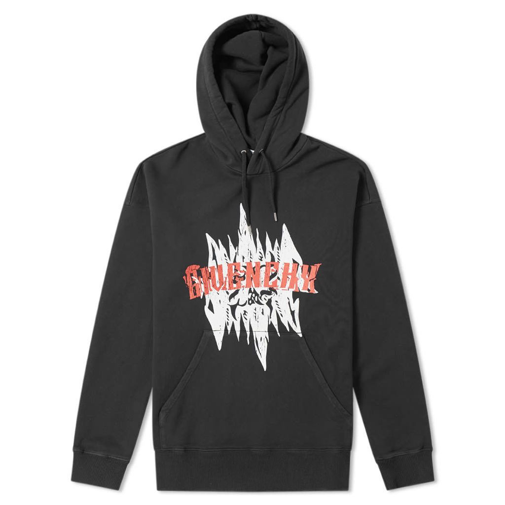 Givenchy Snake Print Hoody Black