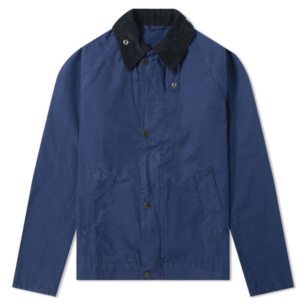 Barbour Short Bedale Jacket - Japan Collection French Navy