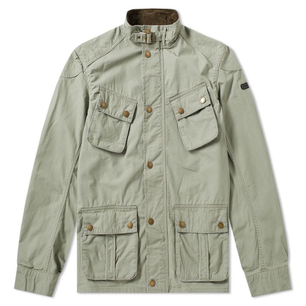 Barbour International Tees Ripstop Jacket Military Green