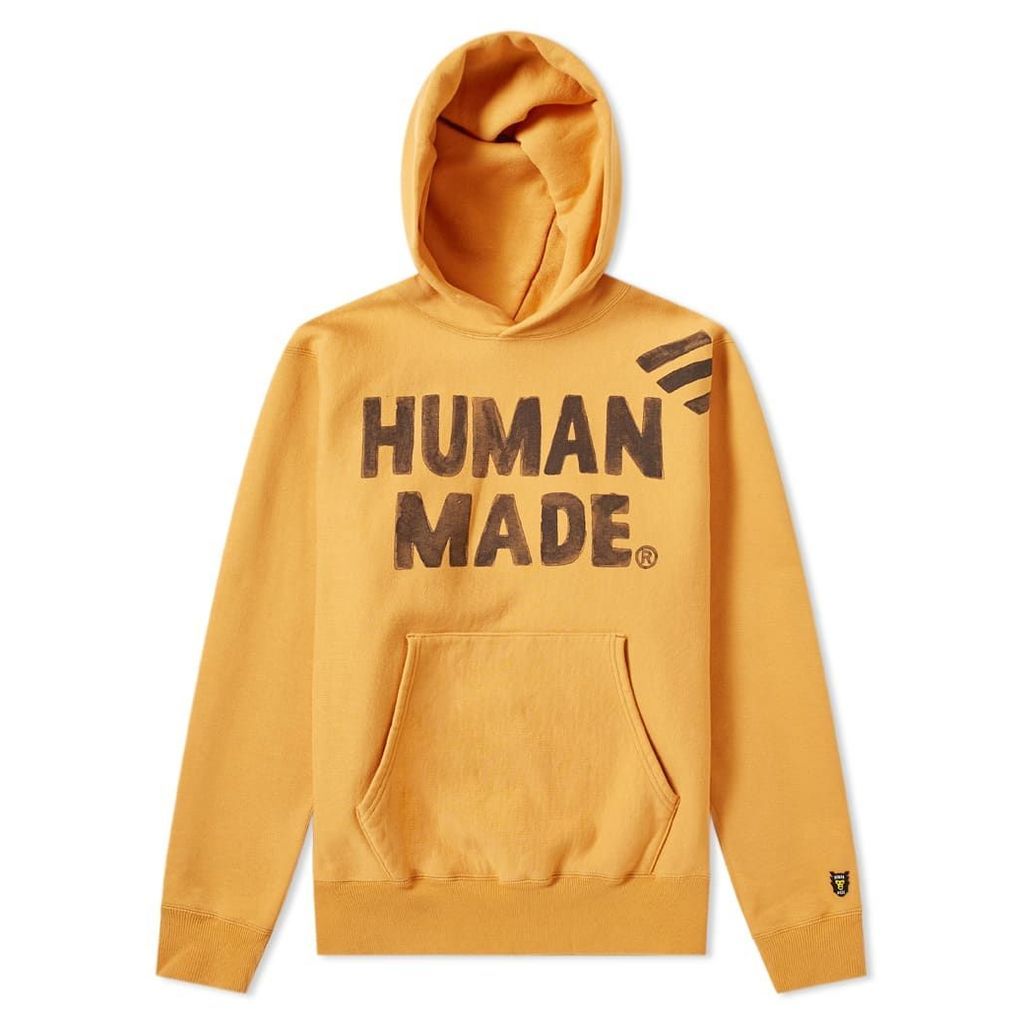 Human Made Pizza Popover Hoody Orange