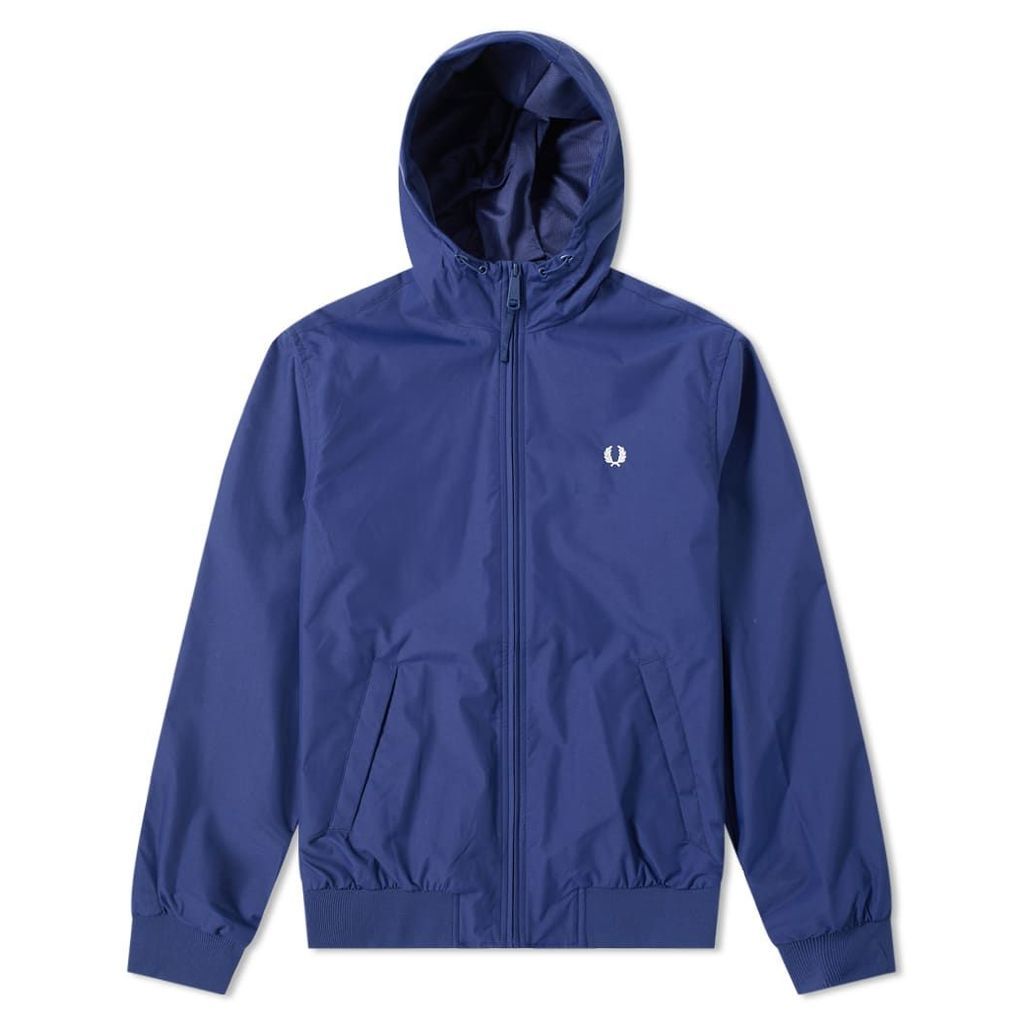 Fred Perry Hooded Brentham Jacket Sapphire