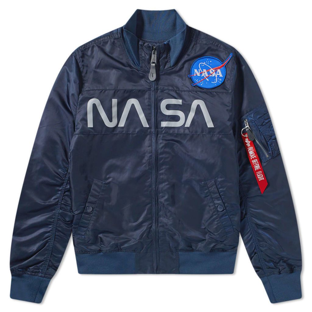 Alpha Industries NASA Funnel Neck Jacket Replica Blue