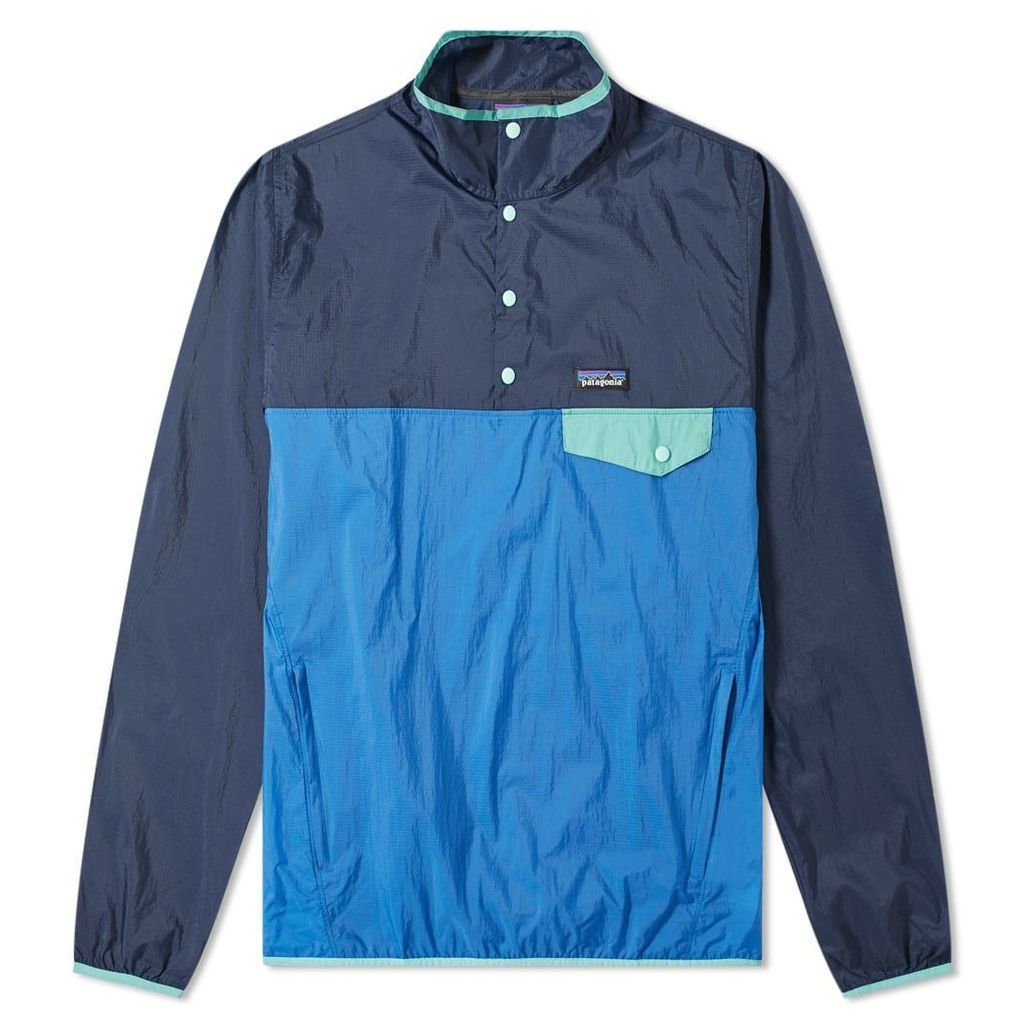 Patagonia Houdini Snap-T Pullover Jacket Port Blue