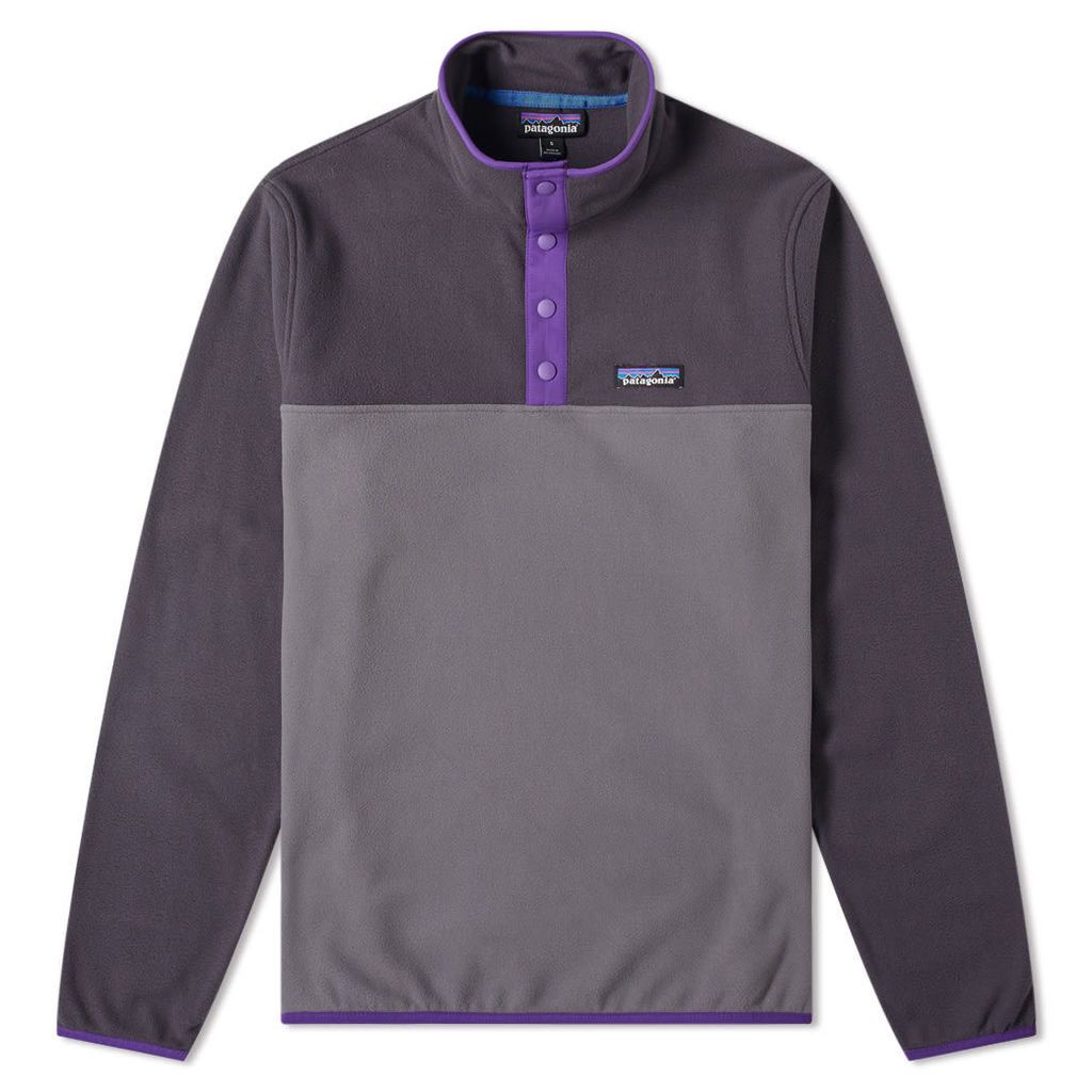 Patagonia Micro D Snap-T Pullover Jacket Forge Grey