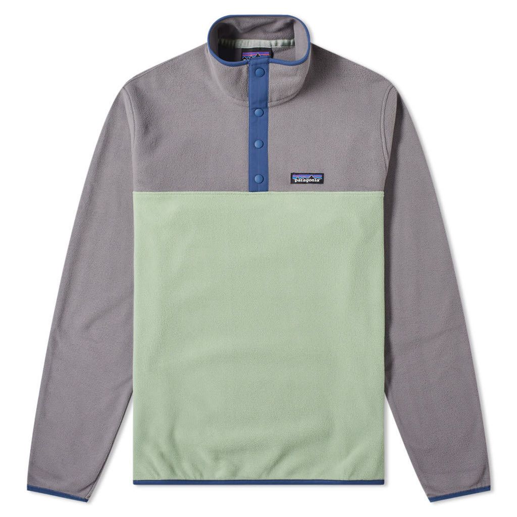 Patagonia Micro D Snap-T Pullover Jacket Matcha Green