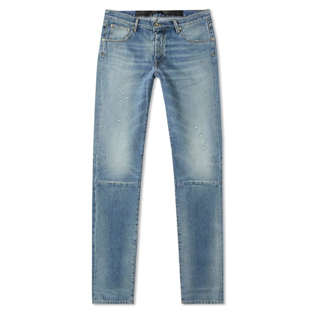 Unravel Project Repaired Skinny Jean Washed Blue