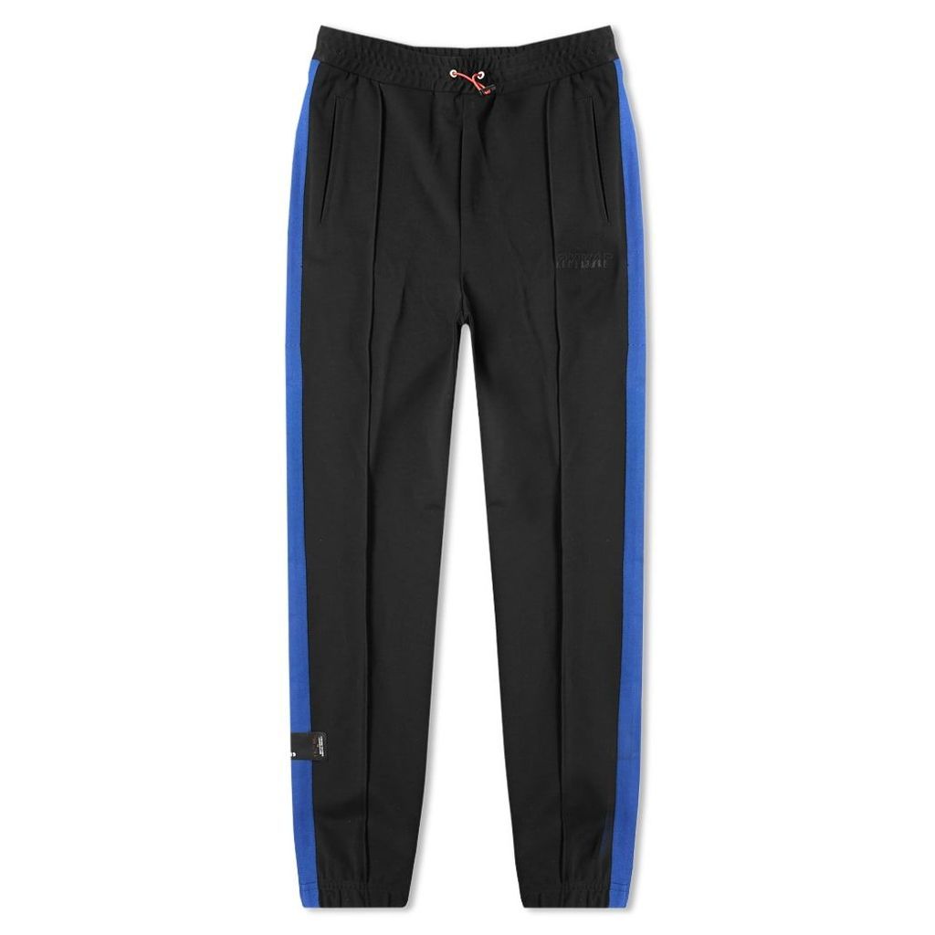 Unravel Project Taped Track Pant Black & Blue
