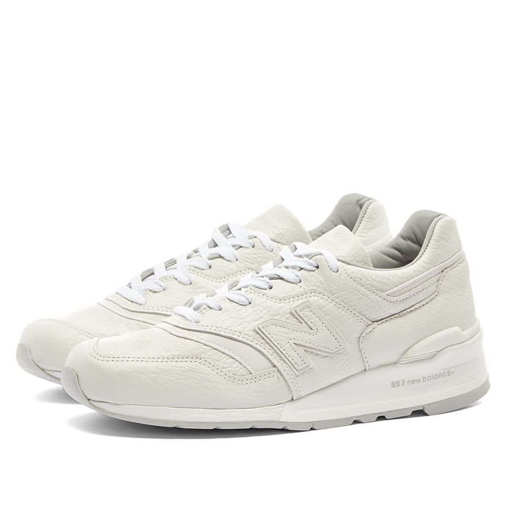 New Balance M997BSN 'Bison Leather' - Made in the USA White