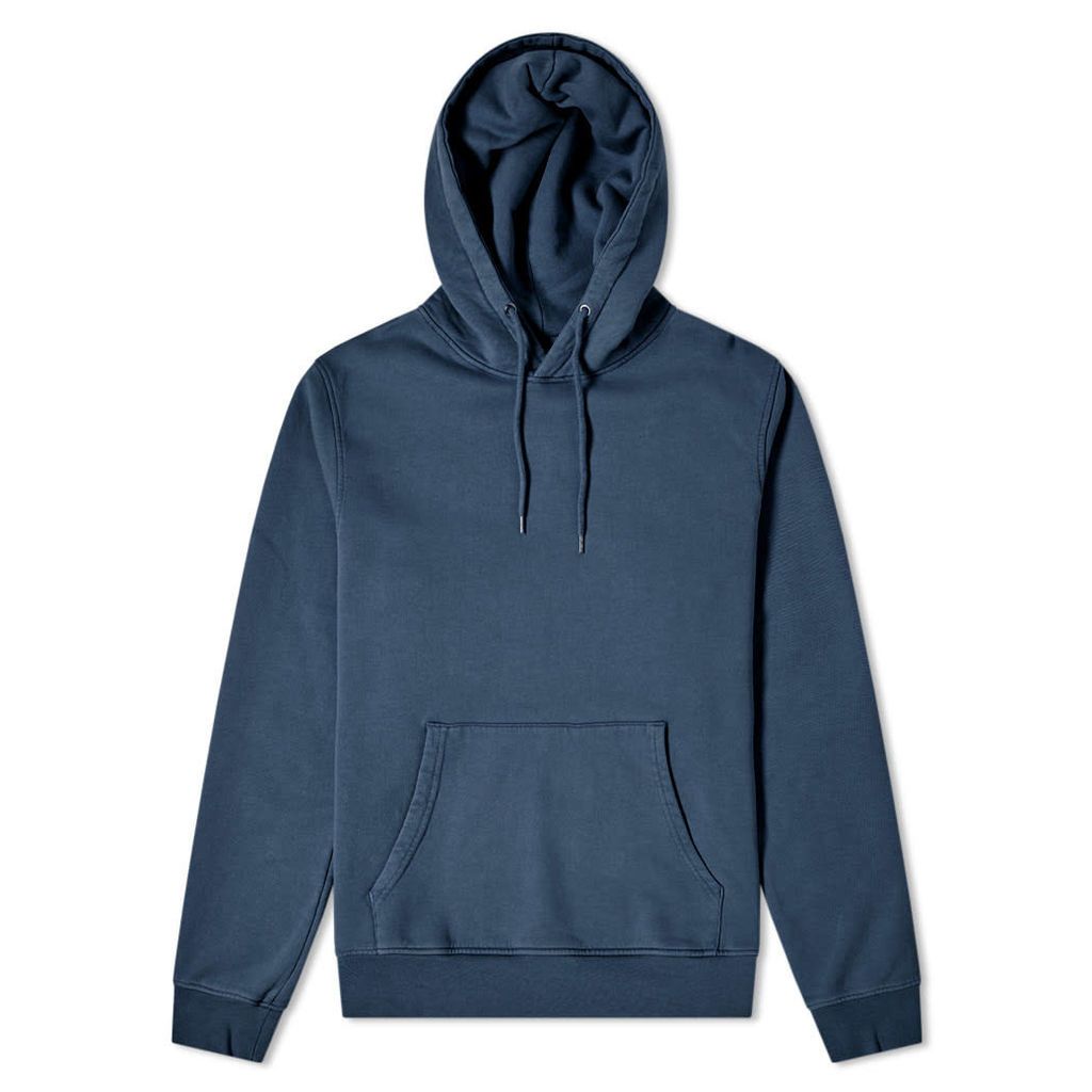 Colorful Standard Classic Organic Popover Hoody Navy Blue